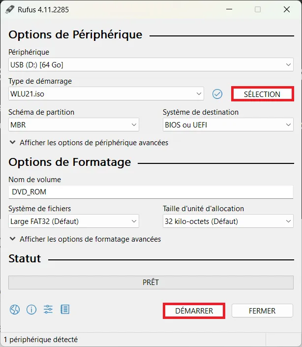 Crear una unidad USB booteable con Windows Login Unlocker