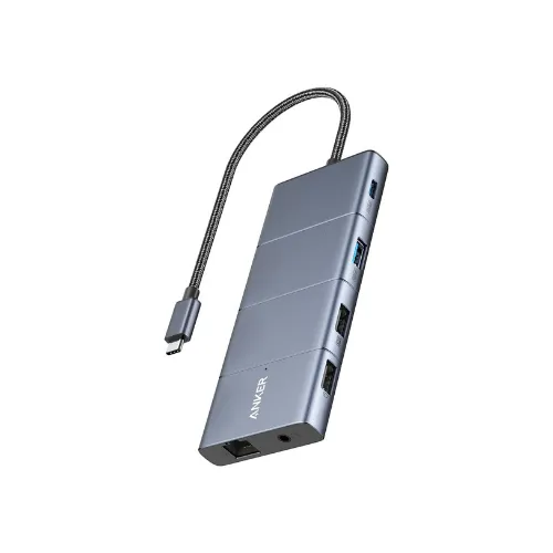 Anker 565 USB-C Hub (11-en-1) : la station polyvalente pour PC et MacBook