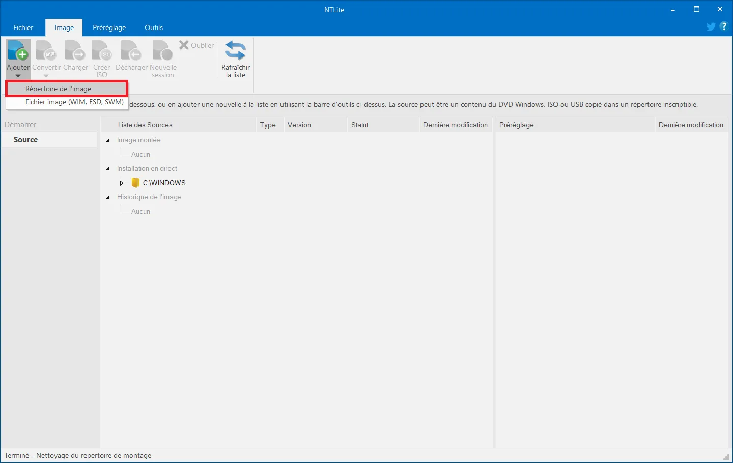 Préparer votre ISO Windows avant de le personnaliser avec NTLite