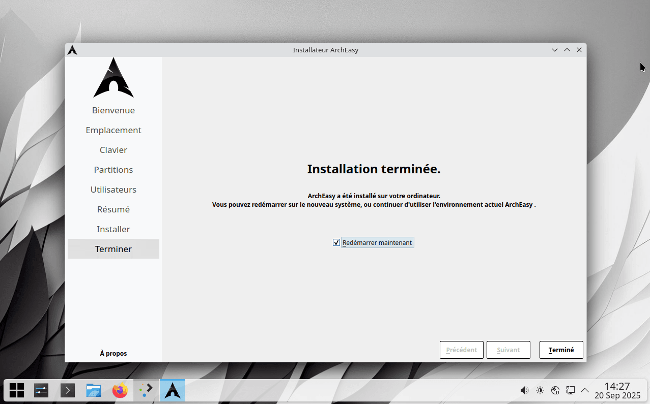 Installation d’ArchEasy sur votre PC