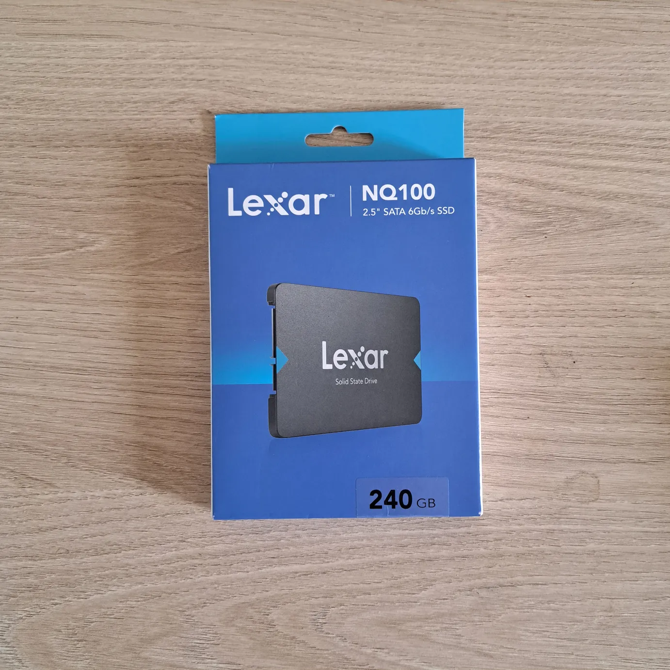 Emballage du LEXAR XQ100