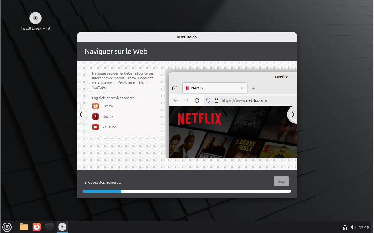 Installation de Linux Mint sur votre PC