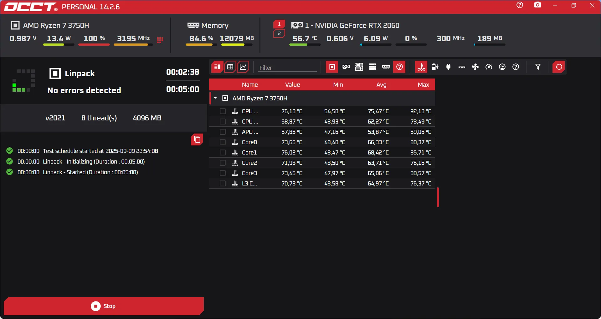 Linpack est la référence pour valider un overclocking