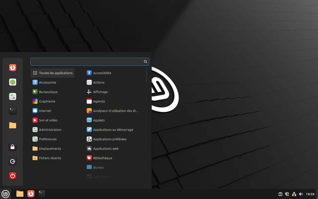 Linux Mint Cinnamon un bureau simple et familier comme Windows