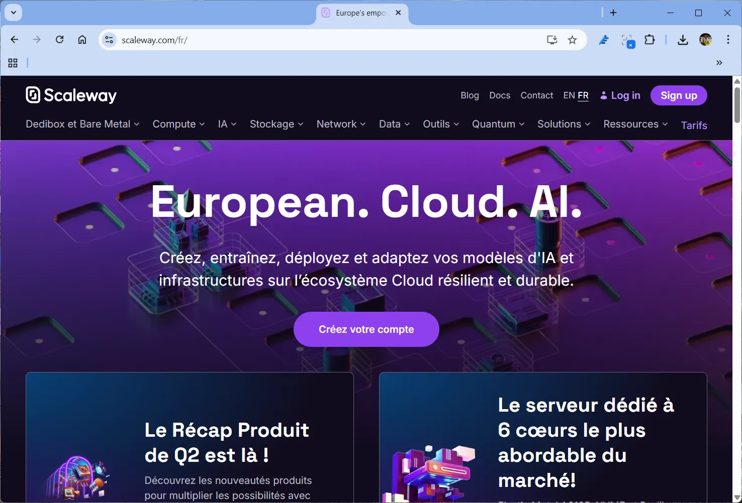 Scaleway le cloud souverain français, alternative à AWS et Azure