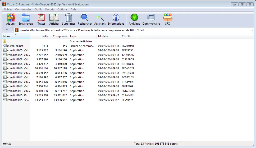 WinRAR : le meilleur logiciel de compression pour Windows 7