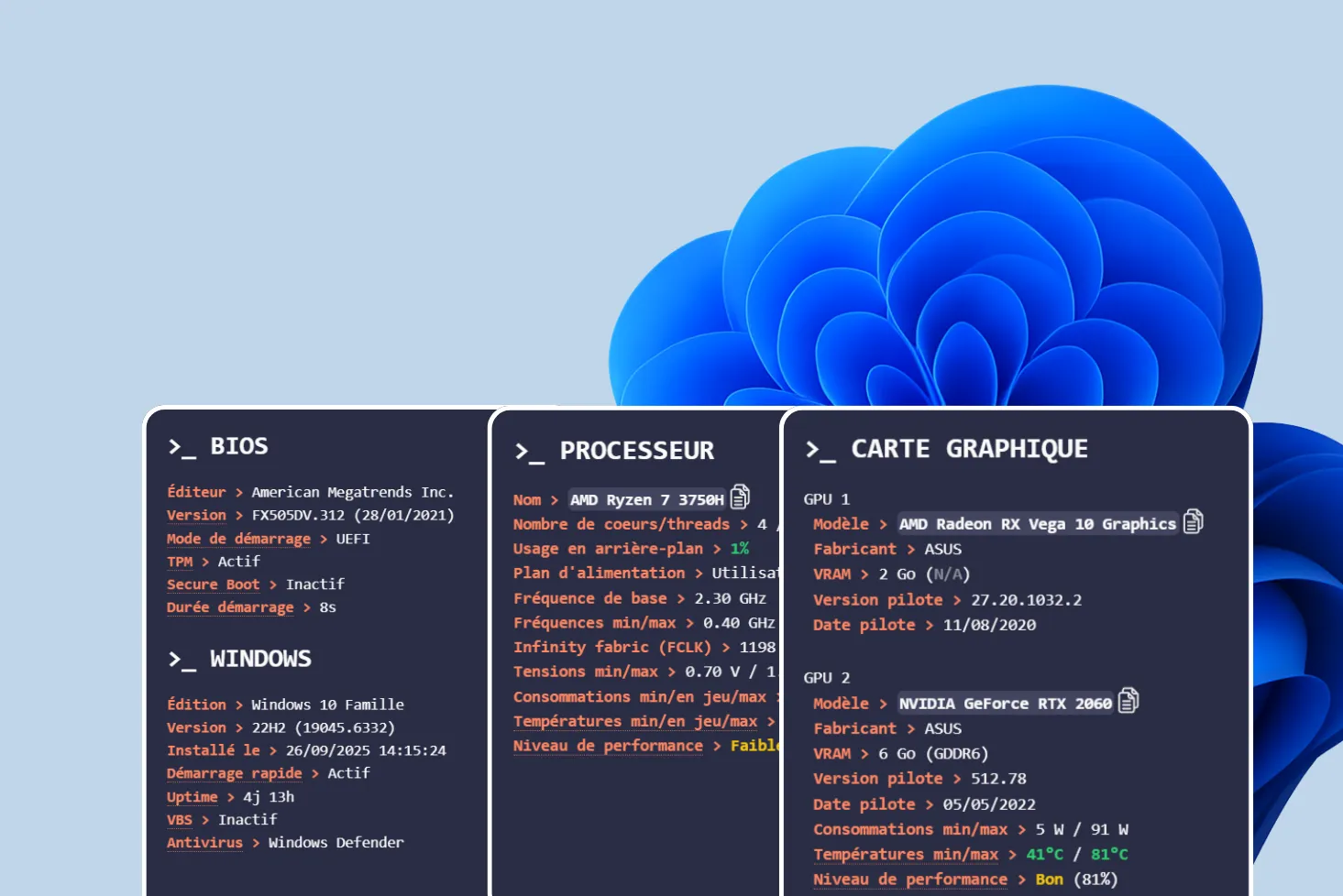 UserDiag – Un outil de diagnostic PC gratuit pour techniciens et dépanneurs