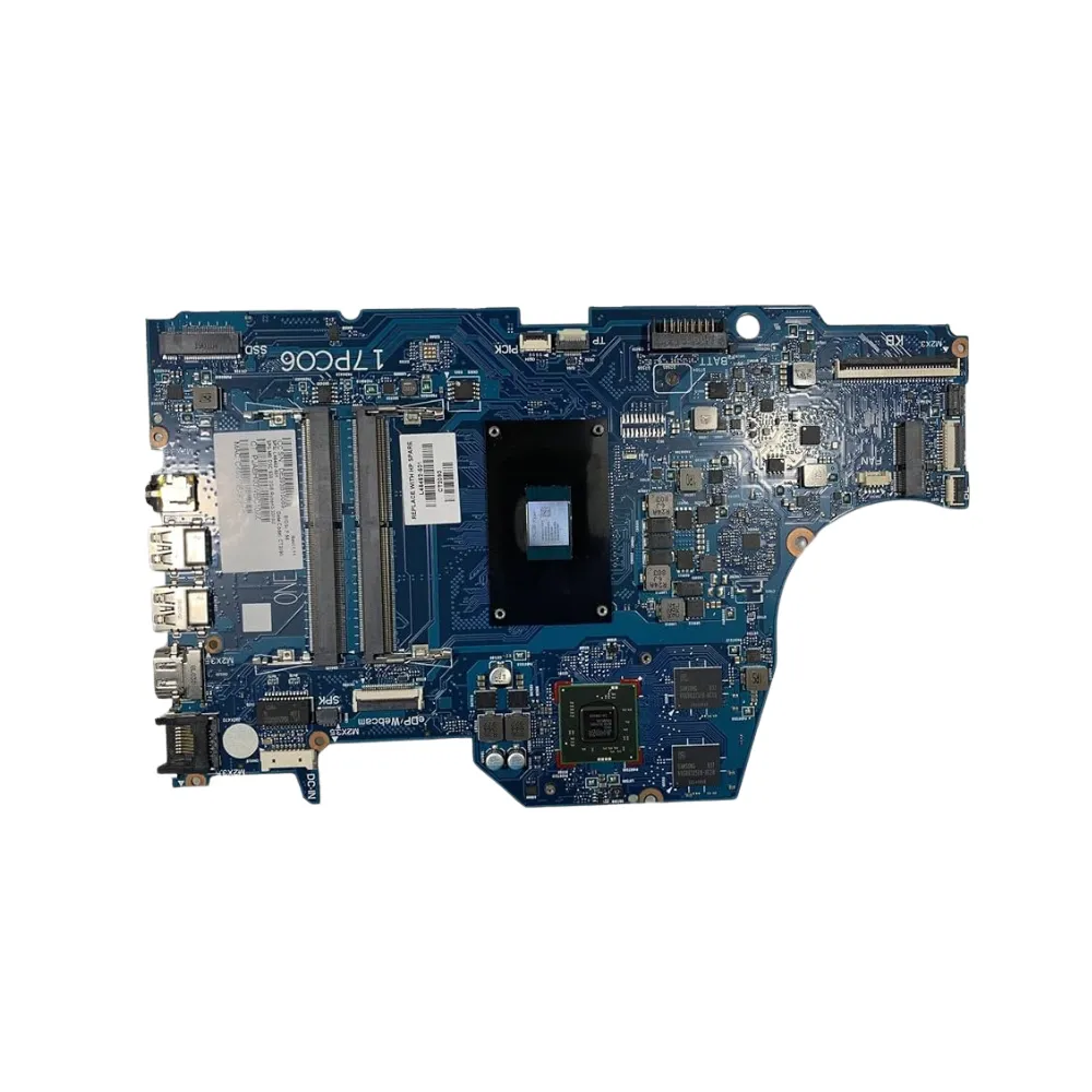 La carte mère d'un PC portable