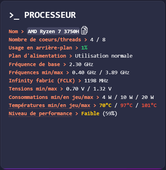 benchmark processeur