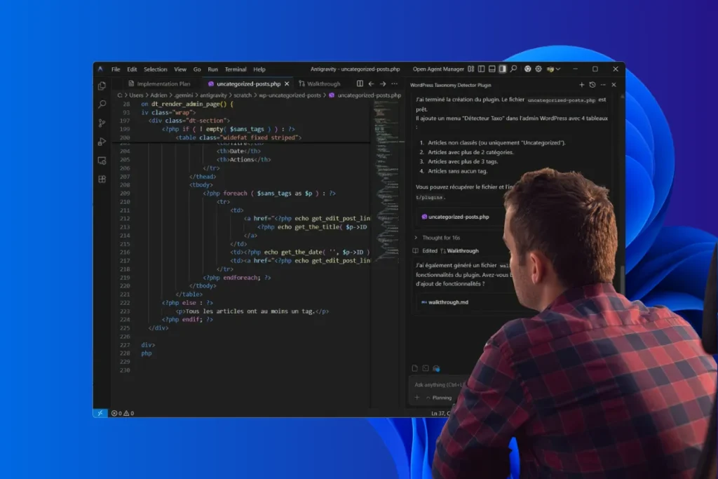 Antigravity : le terminal IA de Google qui code à votre place