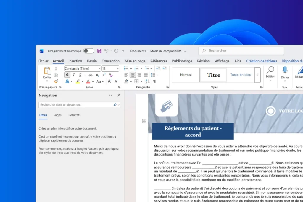 Dépannage et installation Office Excel et Word à distance