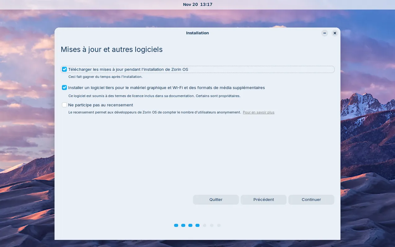 Installer les codecs multimédias sur Zorin OS et pilotes pour votre PC