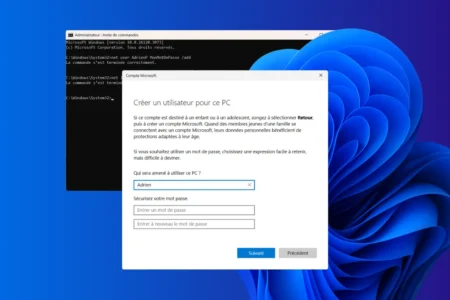 créer un compte utilisateur local sur Windows 11