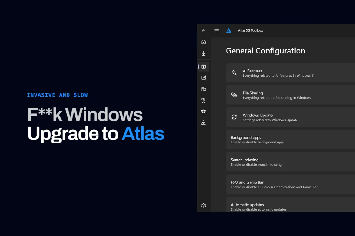 AtlasOS : l’optimisation pour Windows 11 qui booste votre PC facilement