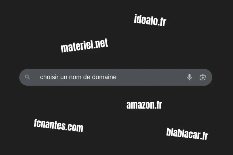Comment choisir un nom de domaine pour le site internet de votre entreprise?