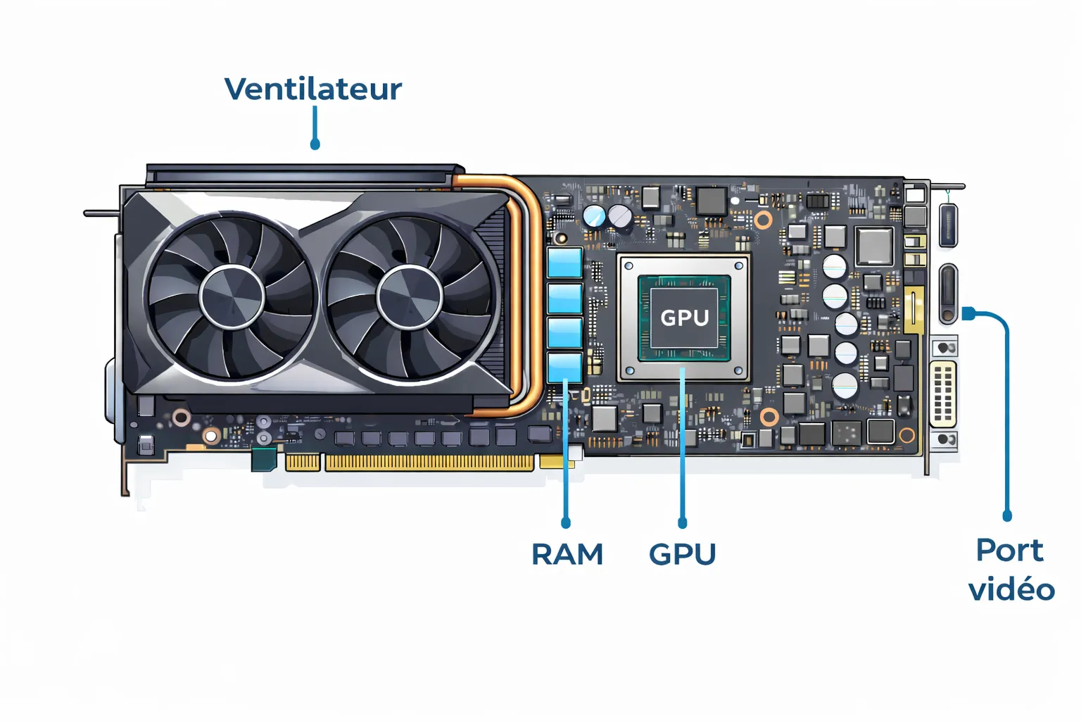 Comment fonctionne une carte graphique