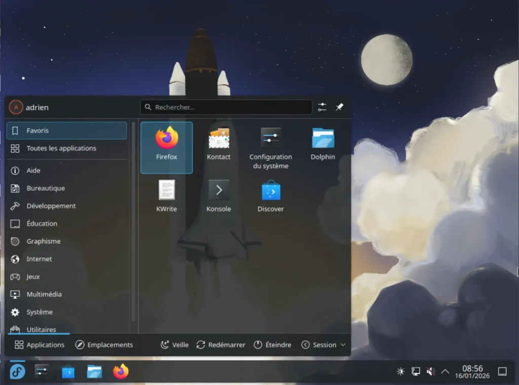 Fedora Kinoite le système d'exploitation immuable avec KDE