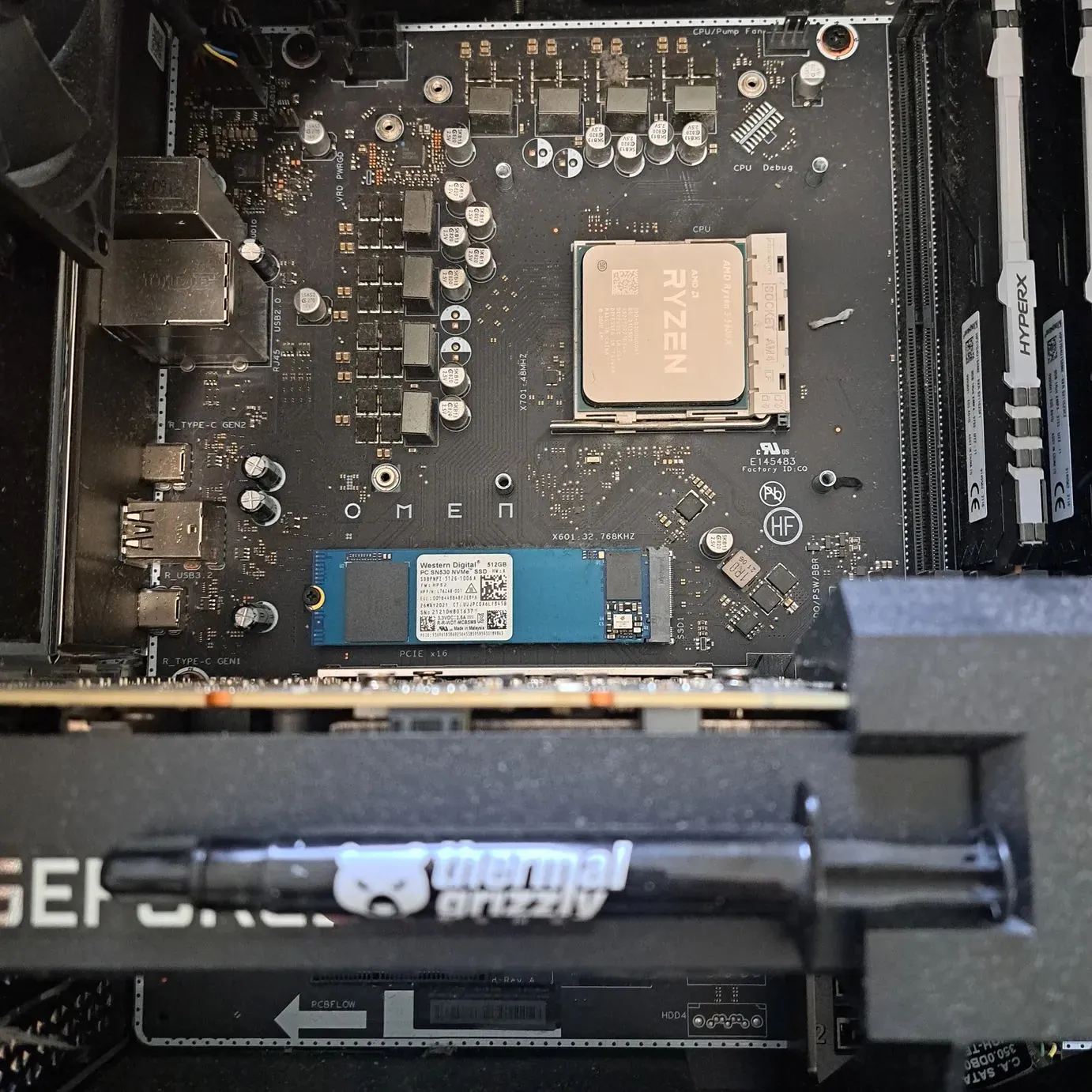 remplacement de la p&acirc;te thermique d'un PC gaming &agrave; Nantes
