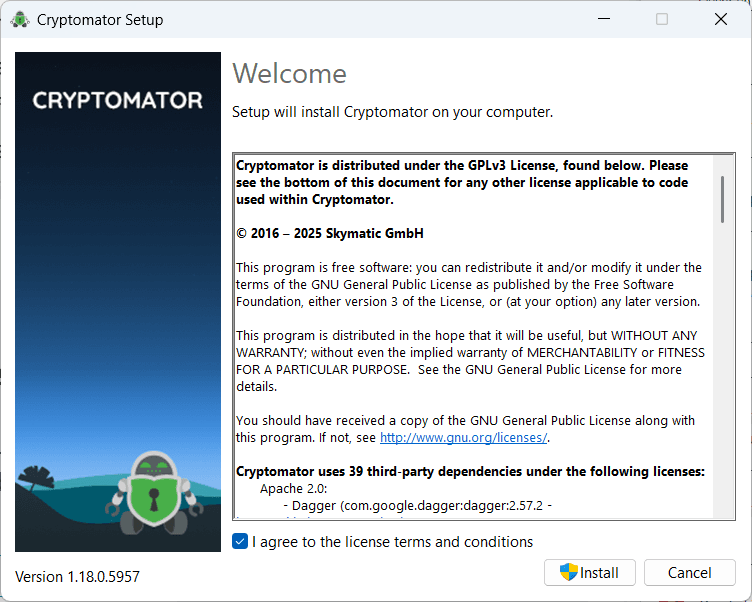 Instala Cryptomator en Windows 11 para encriptar tus archivos y carpetas