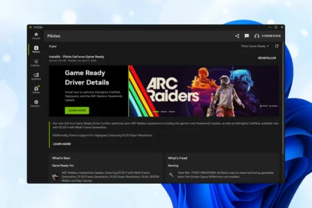 Windows 11 pose des problèmes avec les pilotes NVIDIA et pas que sur la KB5074109