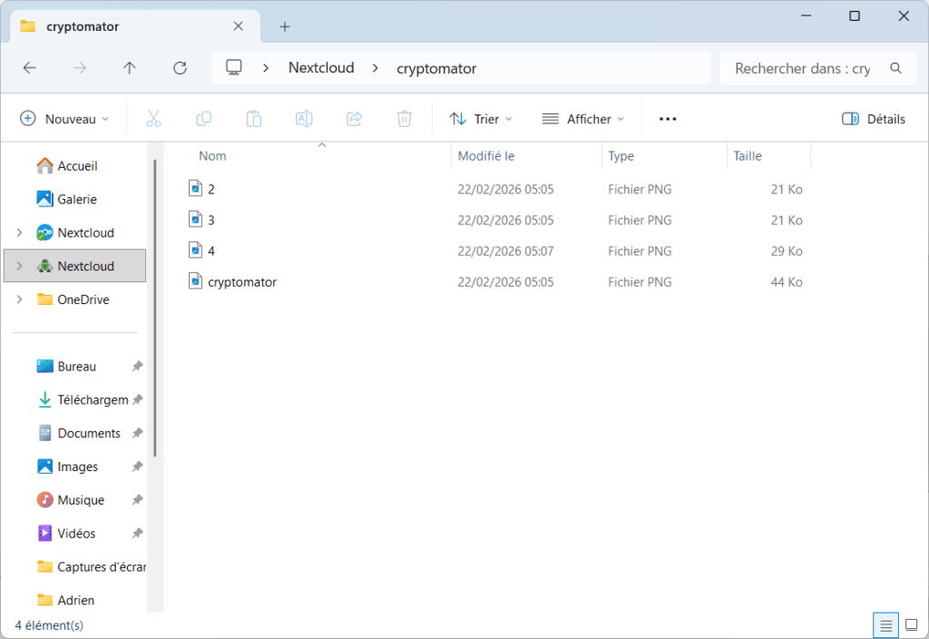 La caja fuerte es accesible desde el explorador de archivos en Windows 11