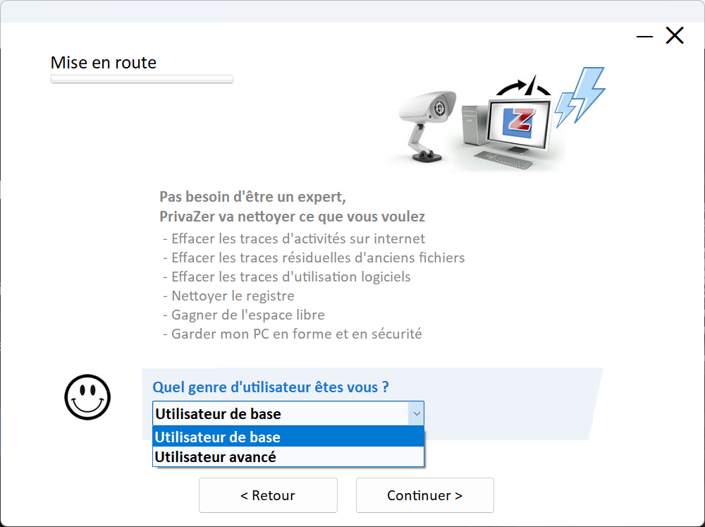 configuration expert de privazer
