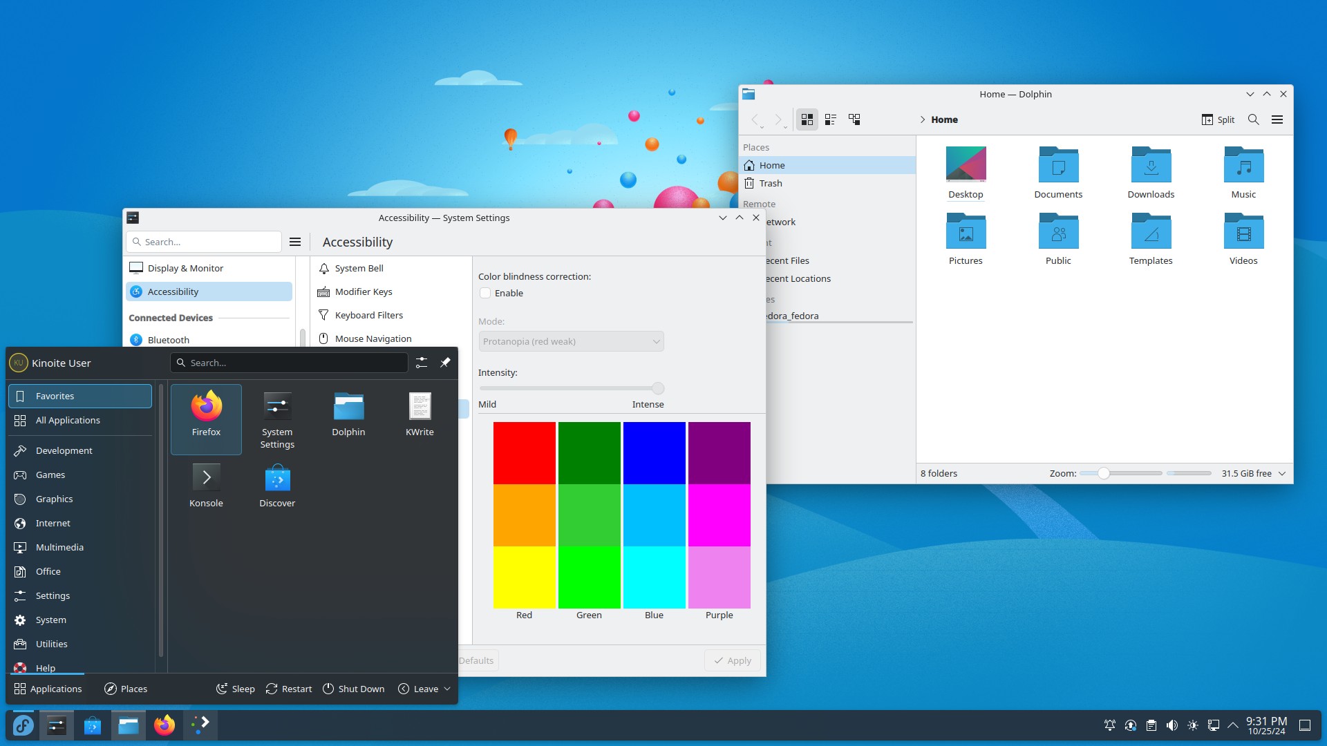 Bureau Linux installé sur un ancien ordinateur portable
