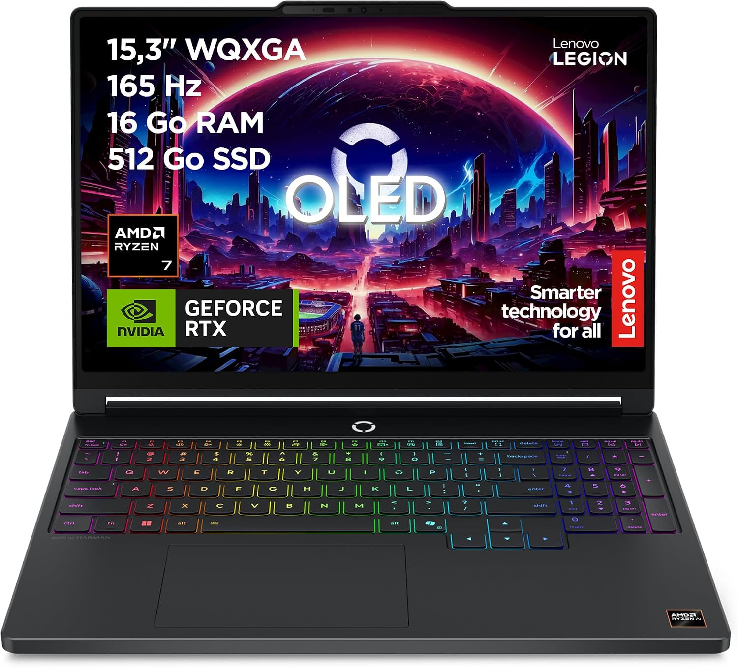 Lenovo Legion 5a 15AHP11 pc portable gaming amd ryzen rtx 5060