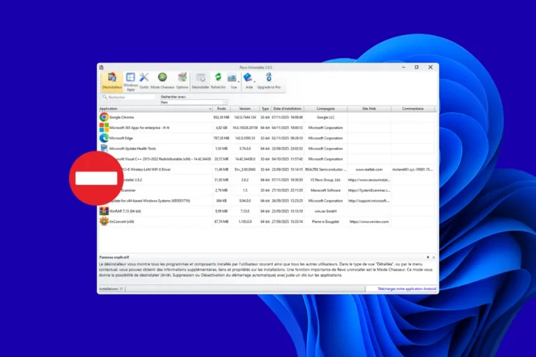 Windows 11: Desinstalar por completo un programa rebelde y limpia su rastro
